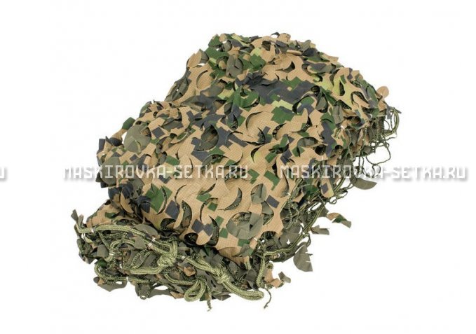 Массеть Camosystems Пейзаж-Профи Лес 3D 1,8х3 м  – купить по цене 3850 руб. в интернет-магазине в городе Курган картинка 1