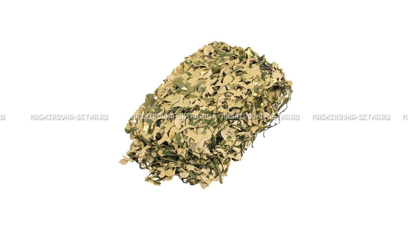 Массеть Camosystems Пейзаж-Профи Милитари 3D 1,8х3 м  – купить по цене 3850 руб. в интернет-магазине в городе Курган картинка 6