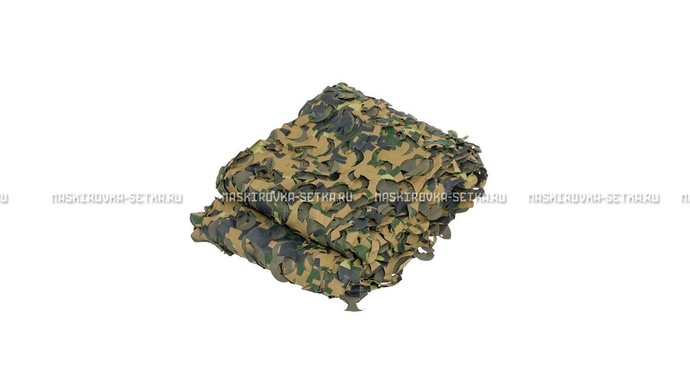 Сетка Camosystems Пейзаж Лес 3D 2,2х3 м  – купить по цене 3100 руб. в интернет-магазине в городе Курган картинка 6