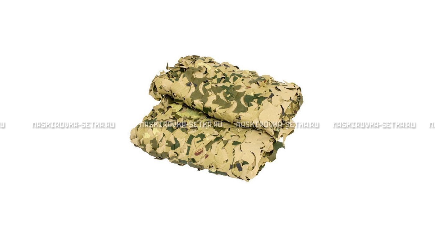 Сетка Camosystems Пейзаж Милитари 3D 2,4х6 м  – купить по цене 6200 руб. в интернет-магазине в городе Курган картинка 6