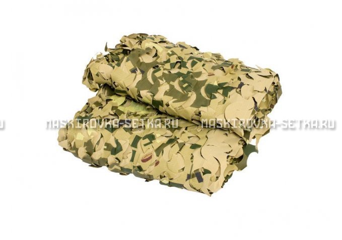 Сетка Camosystems Пейзаж Милитари 3D 2,4х6 м  – купить по цене 6200 руб. в интернет-магазине в городе Курган картинка 1
