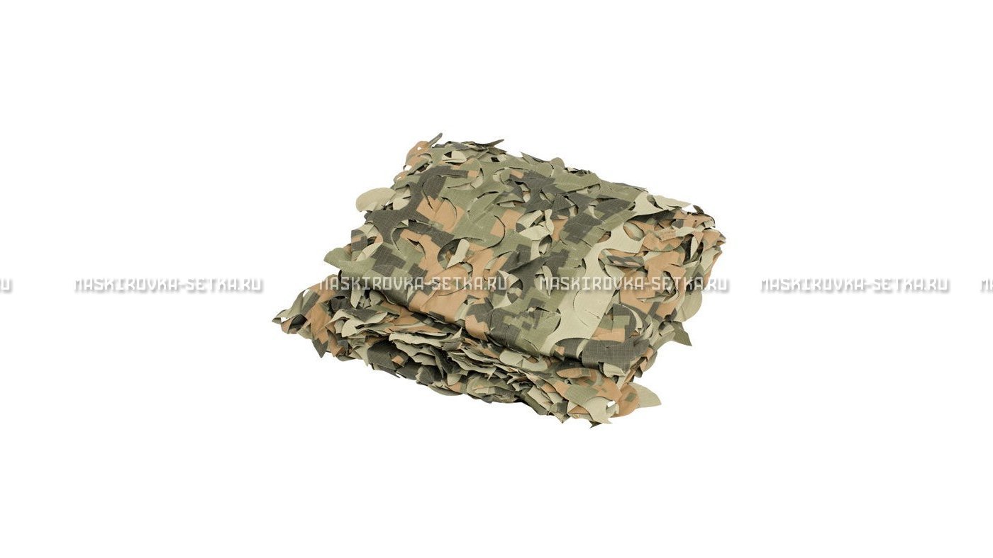 Сетка Camosystems Пейзаж Полынь 3D 2,4х6 м  – купить по цене 6200 руб. в интернет-магазине в городе Курган картинка 6
