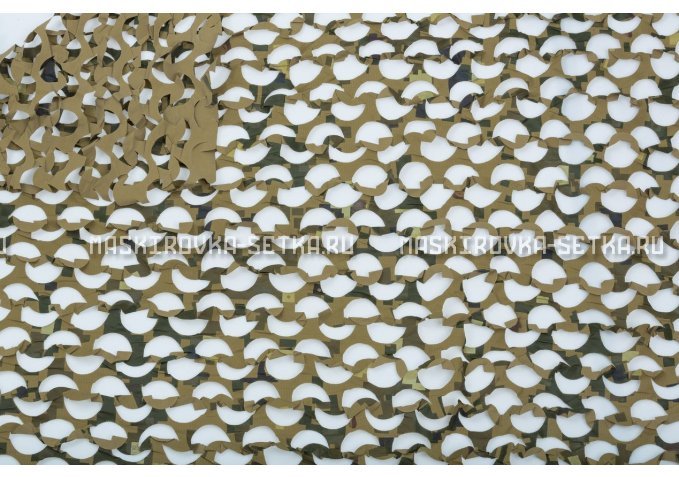 Сетка Camosystems Пейзаж Милитари 3D 2,4х6 м  – купить по цене 6200 руб. в интернет-магазине в городе Курган картинка 2