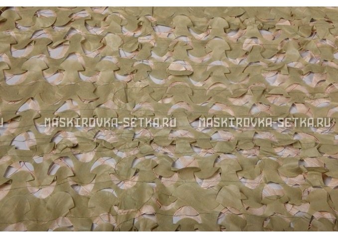 Маскировочная сетка Duck Expert Geo Песчанка 3D 2х6 м – купить по цене 8650 руб. в интернет-магазине в городе Курган картинка 3