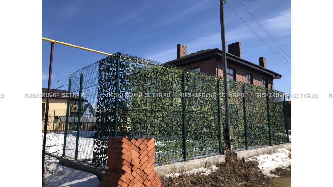 Маскировочная сеть Лес 3х6 м без антипирена – купить по цене 4400 руб. в интернет-магазине в городе Курган картинка 33