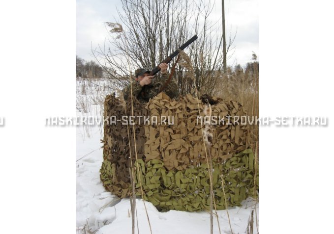 Маскировочная сеть МКТ-2П Поле 3х6 м – купить по цене 4400 руб. в интернет-магазине в городе Курган картинка 8