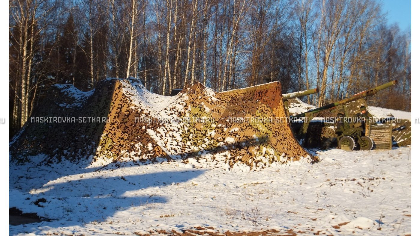 Маскировочная сеть МКТ-2П Поле 3х6 м – купить по цене 4400 руб. в интернет-магазине в городе Курган картинка 44