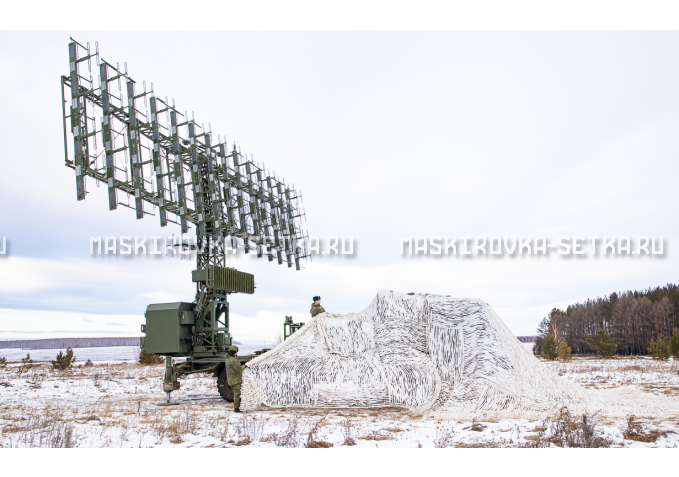 Маскировочный комплект МКТ-2С Снег 12х18 м – купить по цене 64800 руб. в интернет-магазине в городе Курган картинка 9