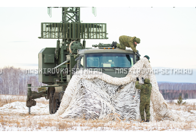 Маскировочный комплект МКТ-2С Снег 12х18 м – купить по цене 64800 руб. в интернет-магазине в городе Курган картинка 1