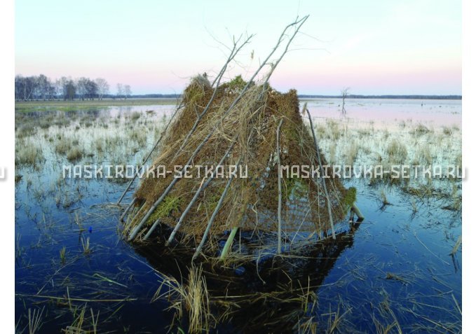 Маскировочная сетка МКТ-3П Солома 2х3 м – купить по цене 3750 руб. в интернет-магазине в городе Курган картинка 3