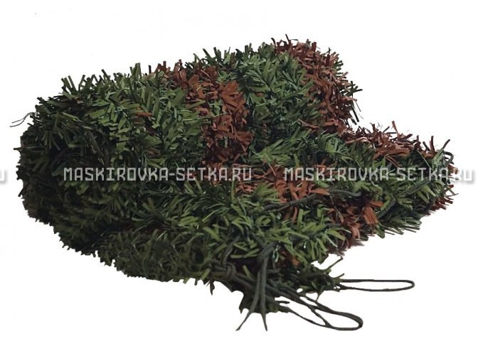 Маскировочная сеть Зеленя 2х3 м (зелено-коричневая) – купить по цене 3200 руб. в интернет-магазине в городе Курган картинка 5