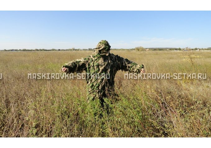 Маскировочный халат Taganrog Кикимора – купить по цене 3550 руб. в интернет-магазине в городе Курган картинка 1